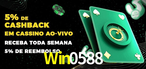 Promoções do cassino ao Vivo Win0588